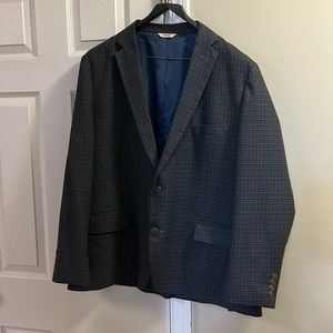 Haggar Blue/Brown Sports Coat